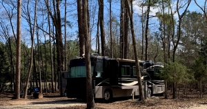 Songbird RV Site with motorhome crop - Songbird RV Park 2