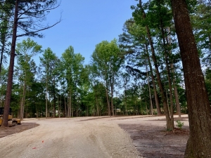 Building new RV sites at Songbird RV park Palestine TX